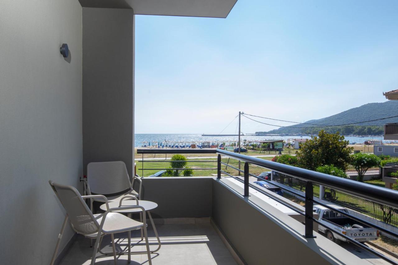 Allonda Seafront Experience Stavros  Bagian luar foto