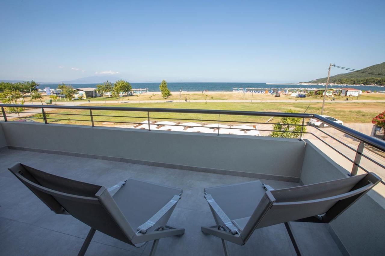 Allonda Seafront Experience Stavros  Bagian luar foto